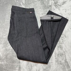 Kitanica American Jeans Mens 42x34 Raw Black Denim Tactical Heavyweight USA Made